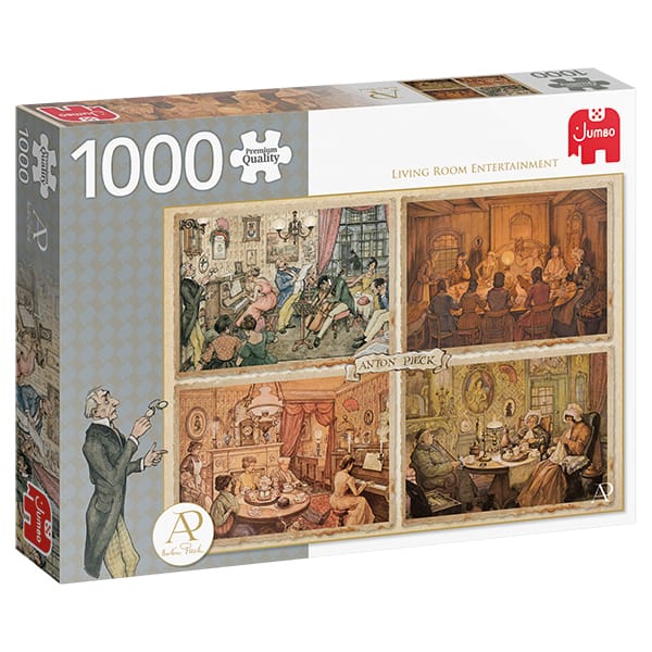Puzzle 1000: Living Room Entertainment CASSE-TÊTE - 1000 morceaux
