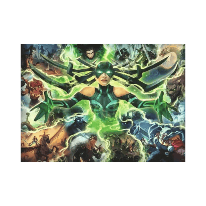 Puzzle 1000: Marvel Villainous: Hela CASSE-TÊTE - 1000 morceaux