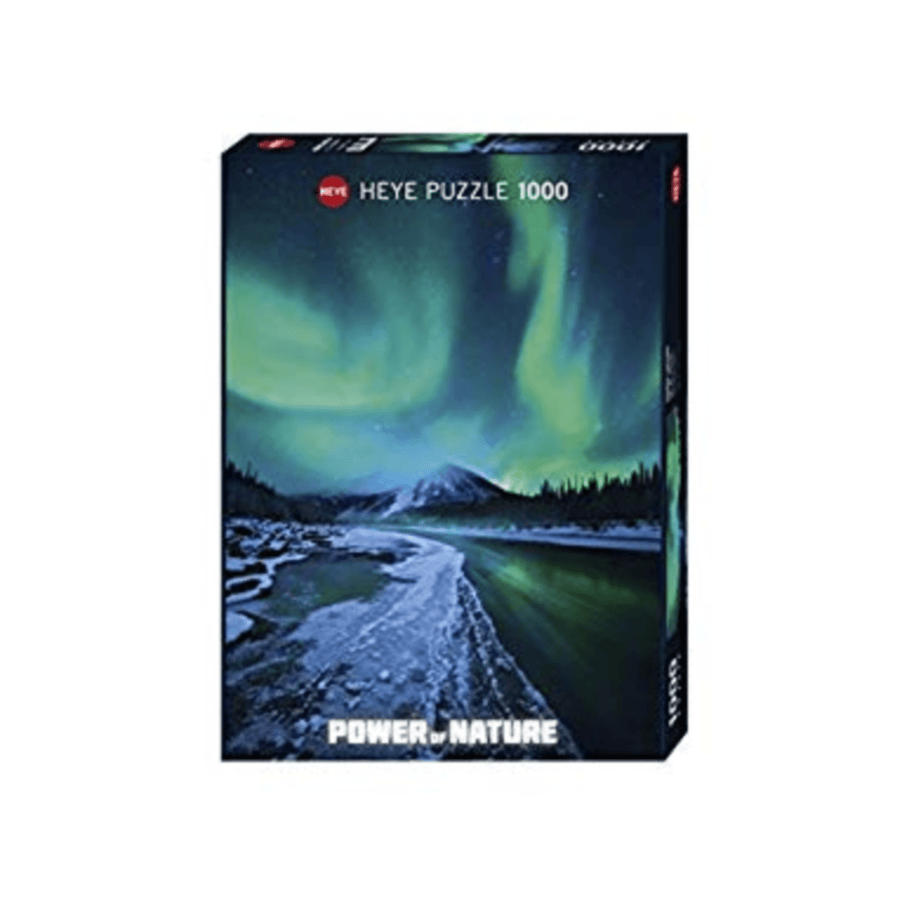 Puzzle 1000: Northern lights, Power of Nature CASSE-TÊTE - 1000 morceaux