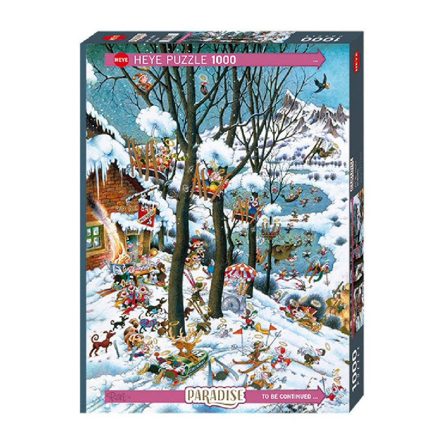 Puzzle 1000: Paradise in Winter CASSE-TÊTE - 1000 morceaux