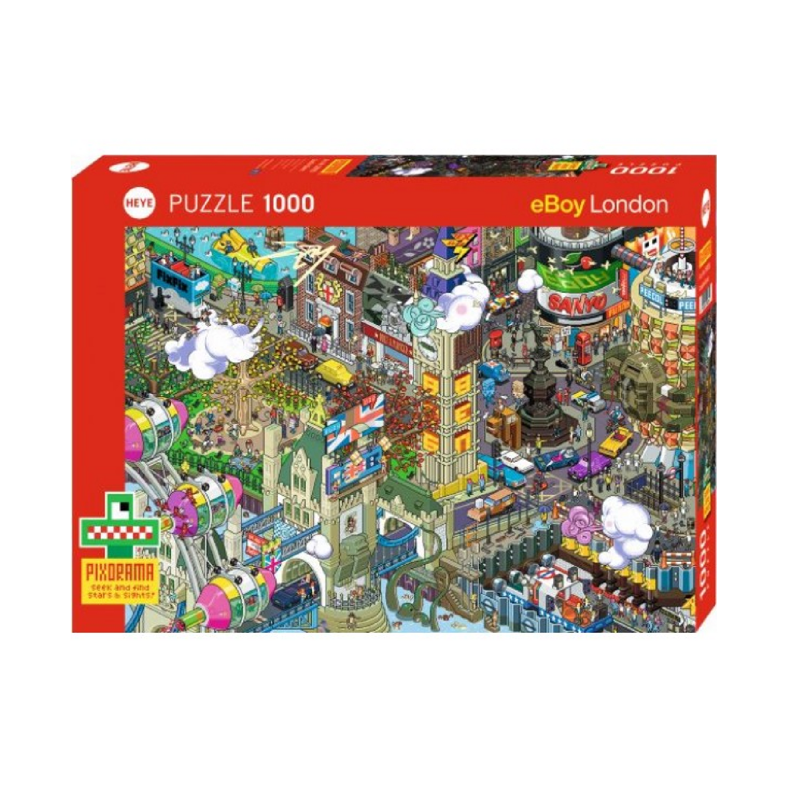 Puzzle 1000: Pixorama, London Quest CASSE-TÊTE - 1000 morceaux