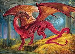 Puzzle 1000: Red Dragon's Treasure CASSE-TÊTE - 1000 morceaux