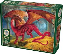 Puzzle 1000: Red Dragon's Treasure CASSE-TÊTE - 1000 morceaux
