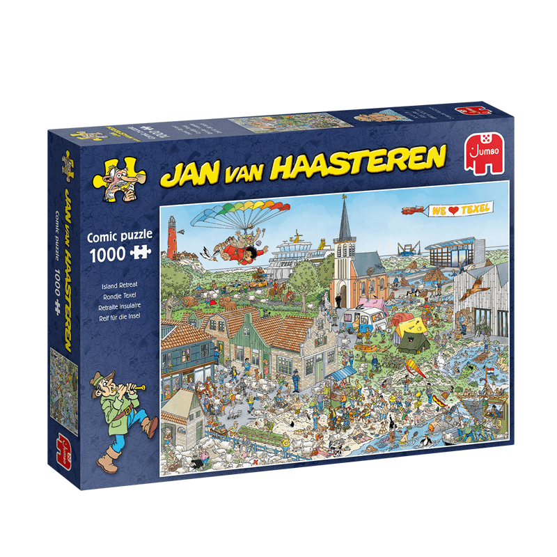 Puzzle 1000: Retraite insulaire, JvH CASSE-TÊTE - 1000 morceaux