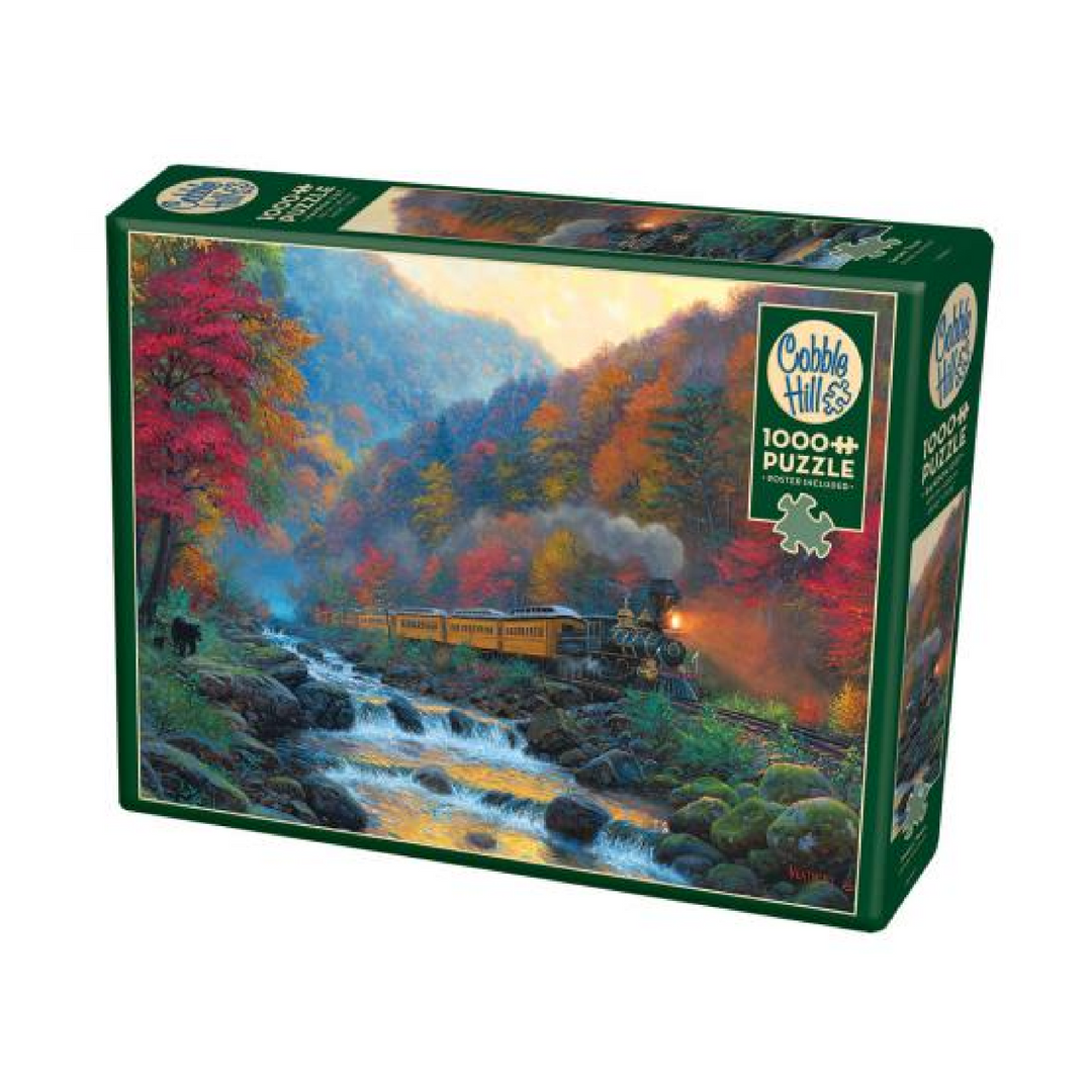 Puzzle 1000: Smoky Train CASSE-TÊTE - 1000 morceaux
