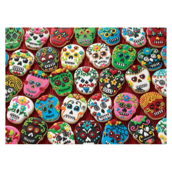 Puzzle 1000: Sugar Skull Cookies CASSE-TÊTE - 1000 morceaux