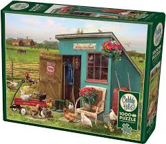 Puzzle 1000: The Happy Hen House CASSE-TÊTE - 1000 morceaux