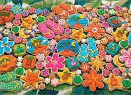 Puzzle 1000: Tropical Cookies CASSE-TÊTE - 1000 morceaux