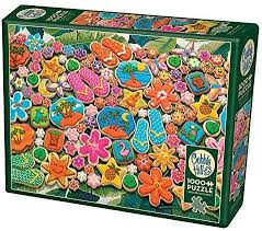 Puzzle 1000: Tropical Cookies CASSE-TÊTE - 1000 morceaux