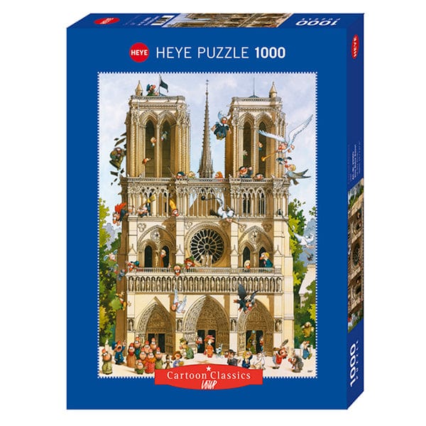 Puzzle 1000: Vive Notre Dame, Loup CASSE-TÊTE - 1000 morceaux