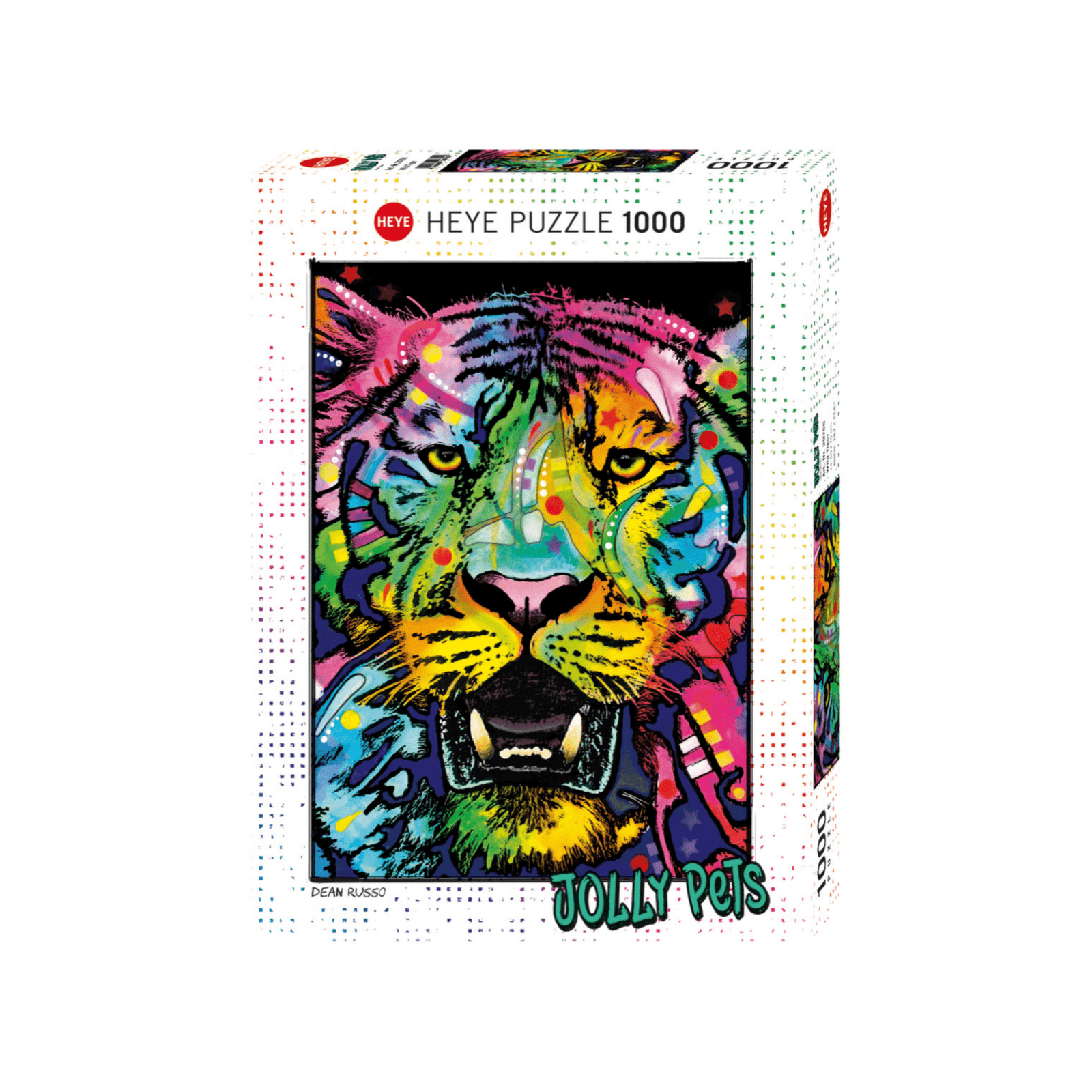 Puzzle 1000: Wild Tiger, Jolly Pets CASSE-TÊTE - 1000 morceaux