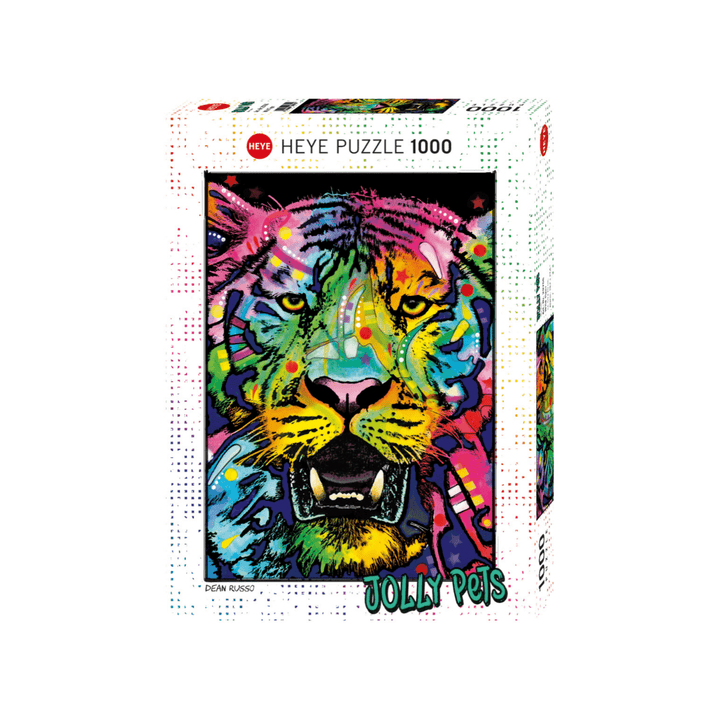 Puzzle 1000: Wild Tiger, Jolly Pets CASSE-TÊTE - 1000 morceaux