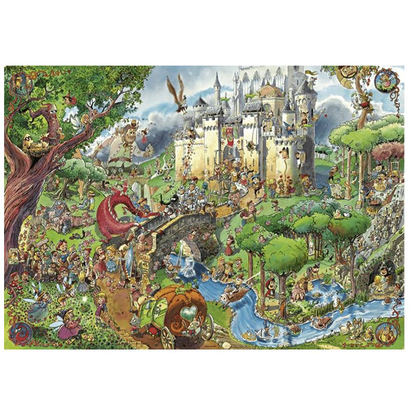 Puzzle 1500: Fairy Tales, Prades CASSE-TÊTE - 1500 morceaux