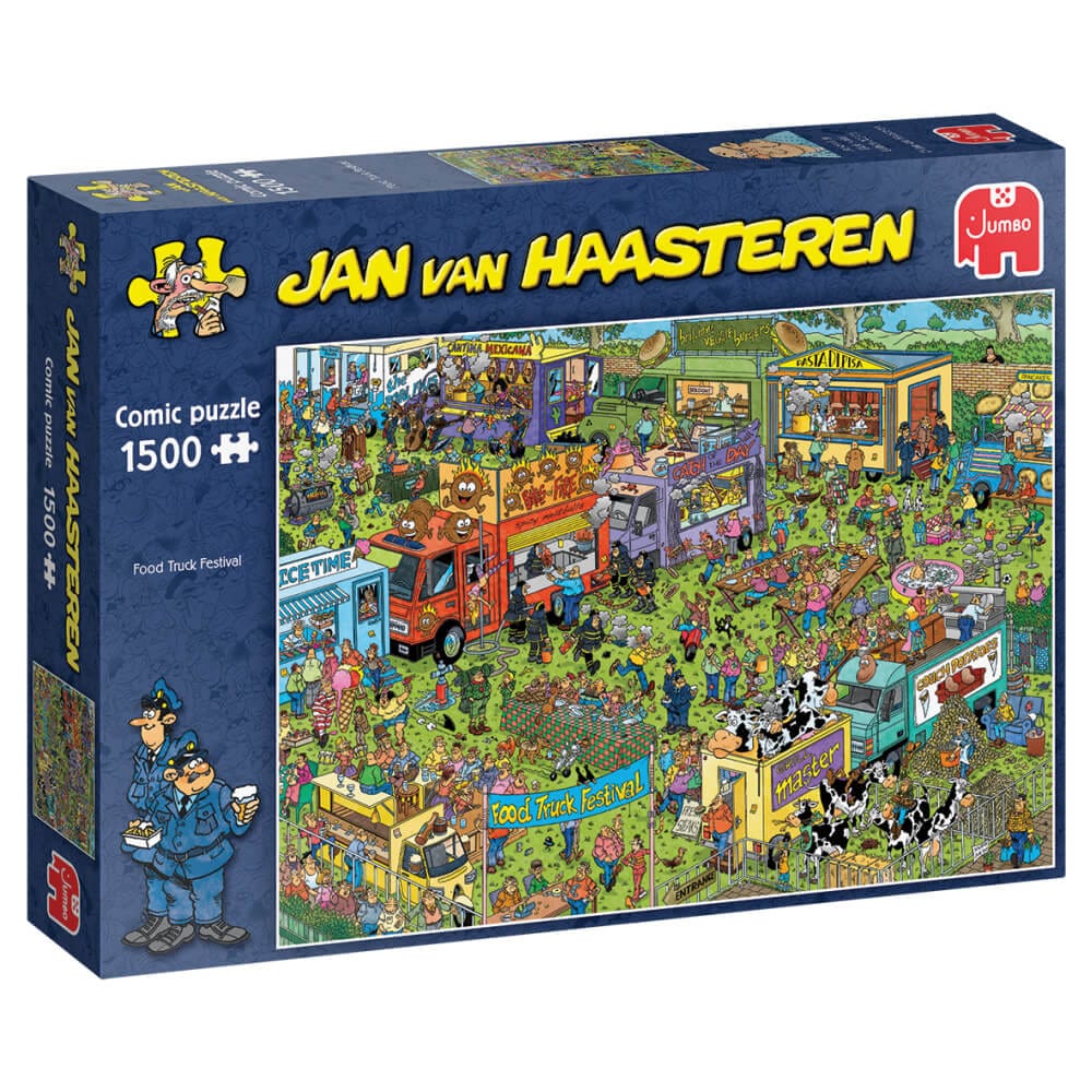 Puzzle 1500: Food Truck Festival CASSE-TÊTE - 1500 morceaux