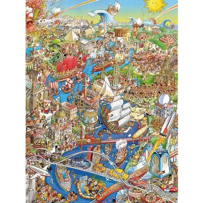 Puzzle 1500: History River, Prades CASSE-TÊTE - 1500 morceaux