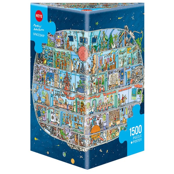 Puzzle 1500: Spaceship, Adolfsson CASSE-TÊTE - 1500 morceaux