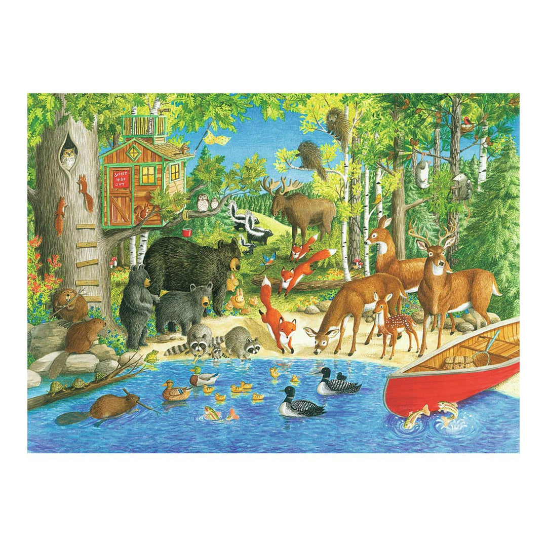 Puzzle 200: Amis de la forêt CASSE-TÊTE - 200 - 275 morceaux