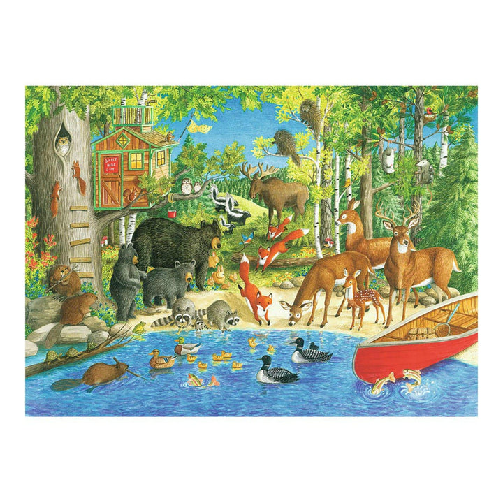 Puzzle 200: Amis de la forêt CASSE-TÊTE - 200 - 275 morceaux