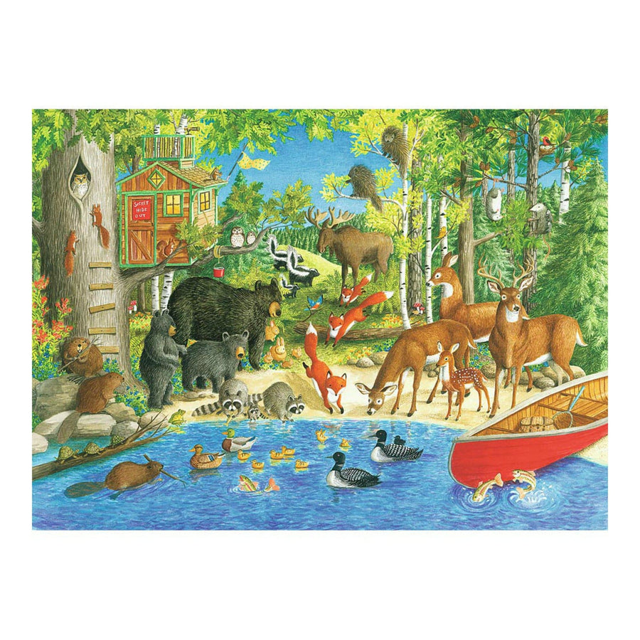 Puzzle 200: Amis de la forêt CASSE-TÊTE - 200 - 275 morceaux