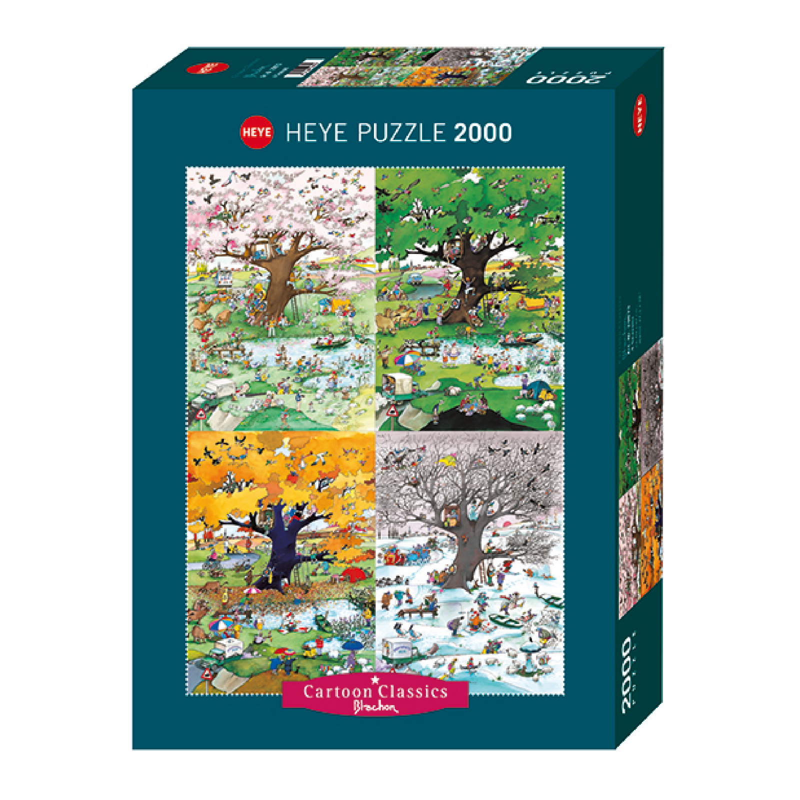 Puzzle 2000: 4 Seasons, Blachon CASSE-TÊTE - 2000 morceaux