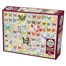Puzzle 2000: Butterflies and Blossoms CASSE-TÊTE - 2000 morceaux