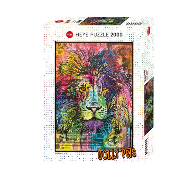 Puzzle 2000: Lion's Heart, Jolly Pets CASSE-TÊTE - 2000 morceaux