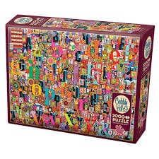 Puzzle 2000: Shelley's ABC CASSE-TÊTE - 2000 morceaux