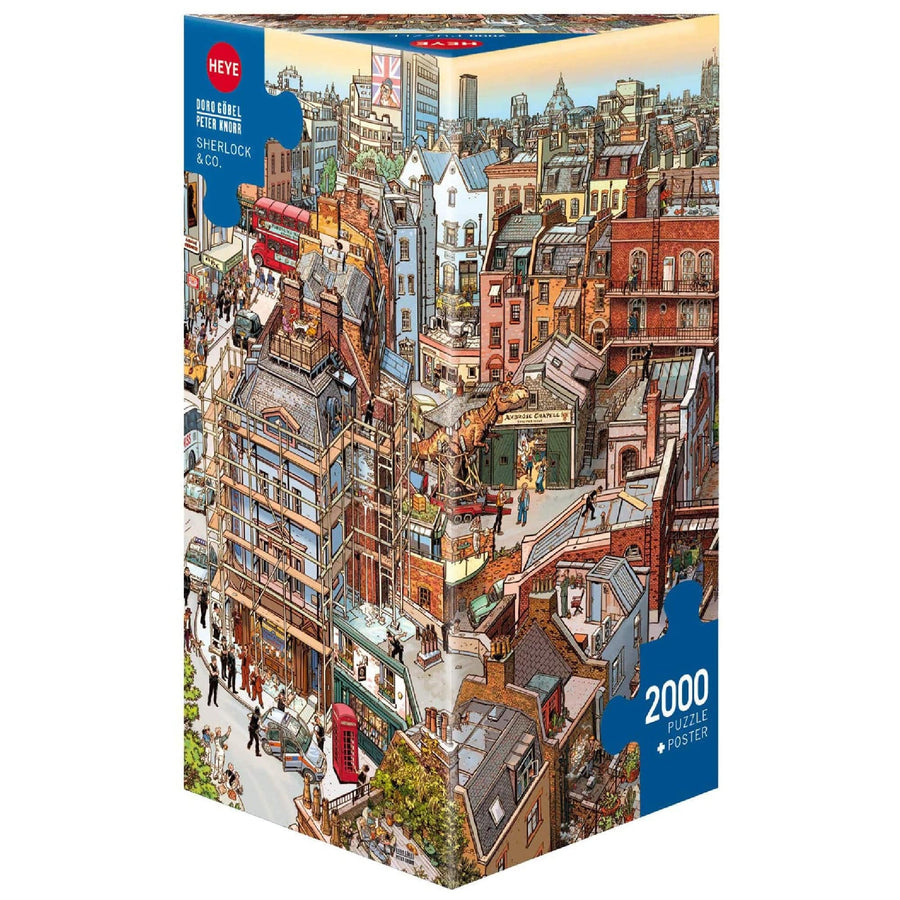 Puzzle 2000: Sherlock & Co., G bel/Knorr CASSE-TÊTE - 2000 morceaux