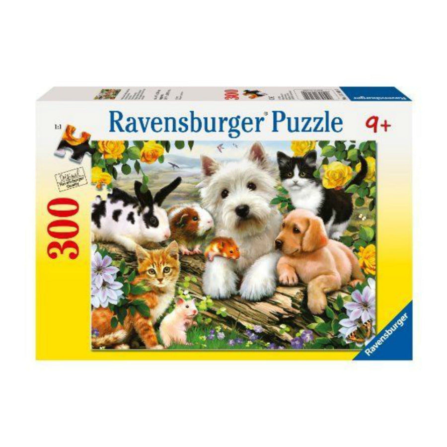 Puzzle 300: Amis animaux CASSE-TÊTE - 300 - 375 morceaux