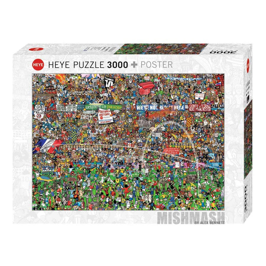 Puzzle 3000:  Football History CASSE-TÊTE - 3000 morceaux
