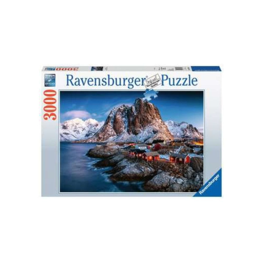Puzzle 3000: Hamnoy, Iles Lofoten Suède CASSE-TÊTE - 3000 morceaux