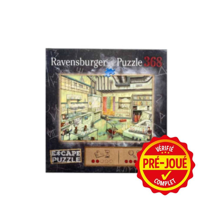 Puzzle 368: Escape Puzzle - The Laboratory (pré-joué) BAZAR - Bazar - Casse-Tête
