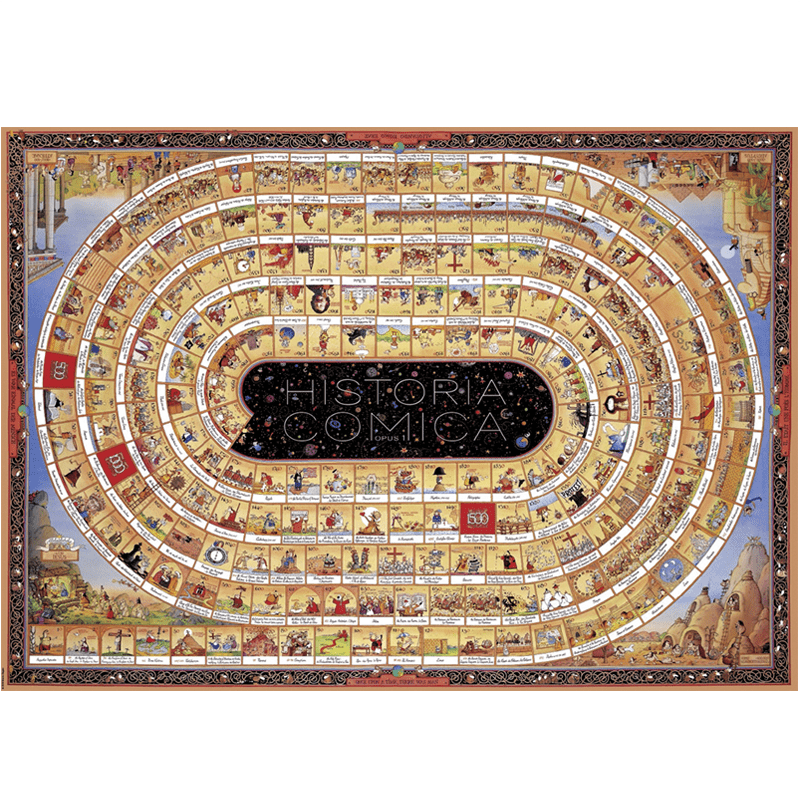 Puzzle 4000: Historia Comica Opus1, Degano CASSE-TÊTE - 4000 morceaux