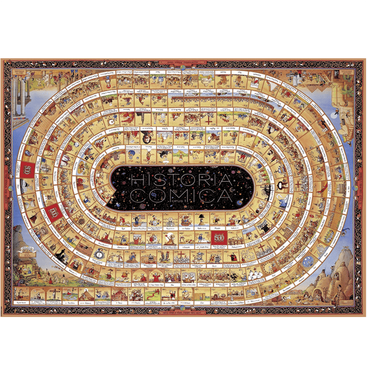 Puzzle 4000: Historia Comica Opus1, Degano CASSE-TÊTE - 4000 morceaux