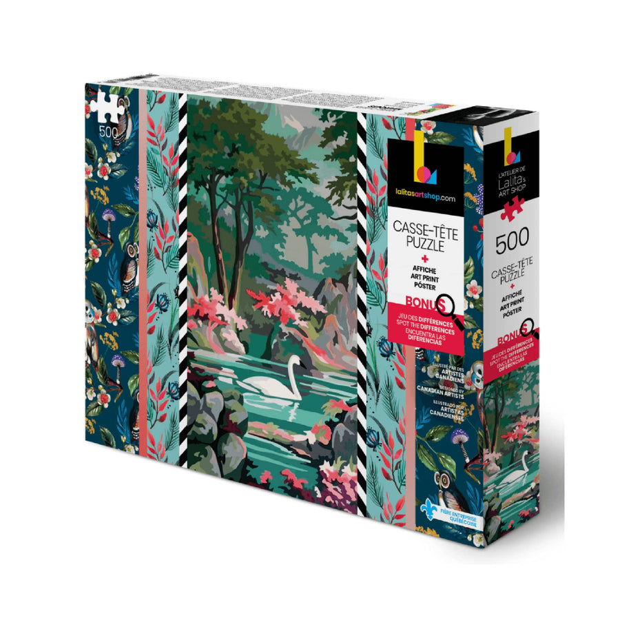 Puzzle 500: Cygne CASSE-TÊTE - 400 - 550 morceaux