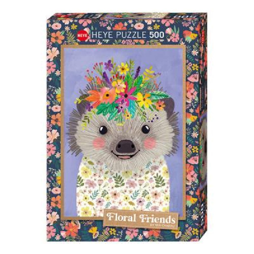 Puzzle 500: Funny Hedgehog CASSE-TÊTE - 400 - 550 morceaux
