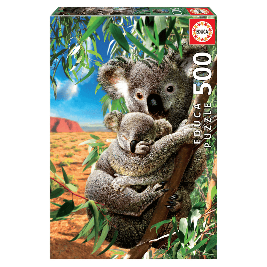 Puzzle 500 - Maman koala et son bébé CASSE-TÊTE - 400 - 550 morceaux