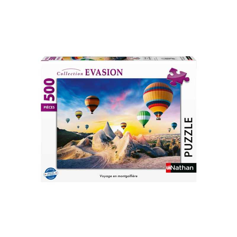 Voyage en montgolfière (500 pcs)