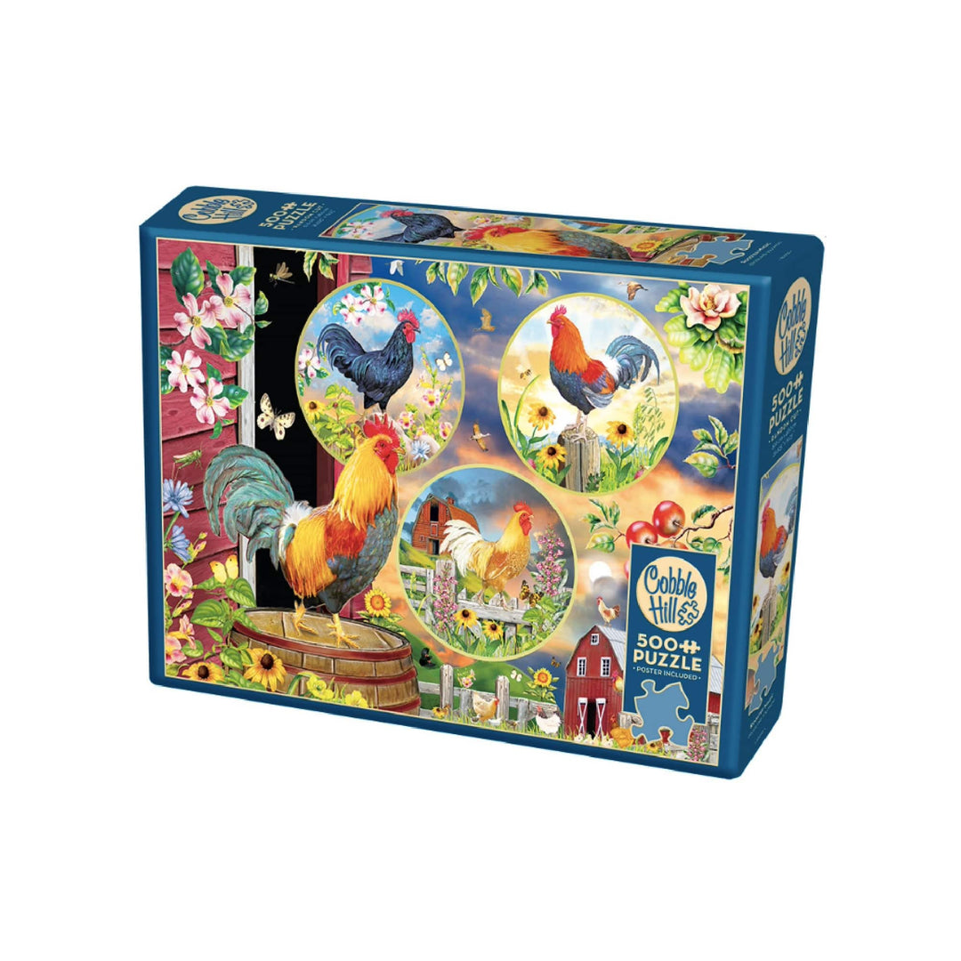 Puzzle 500: Rooster Magic CASSE-TÊTE - 400 - 550 morceaux