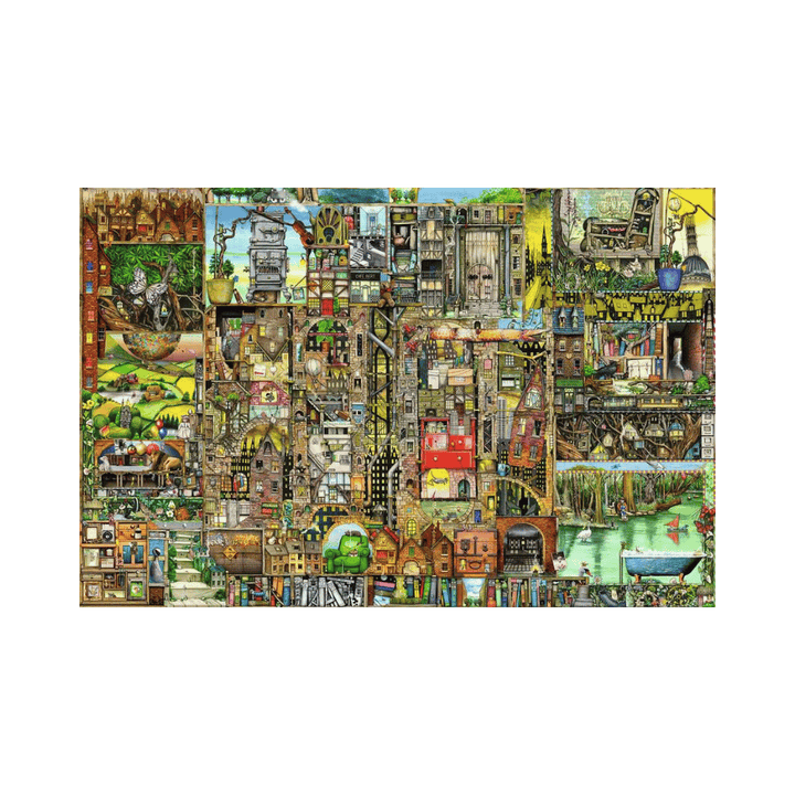 Puzzle 5000: Ville Bizarre / Colin Thompson CASSE-TÊTE - 5000 morceaux