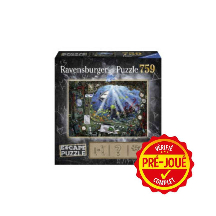 Puzzle  759 : Sous-marin / Escape Puzzles (pré-joué) BAZAR - Bazar - Casse-Tête