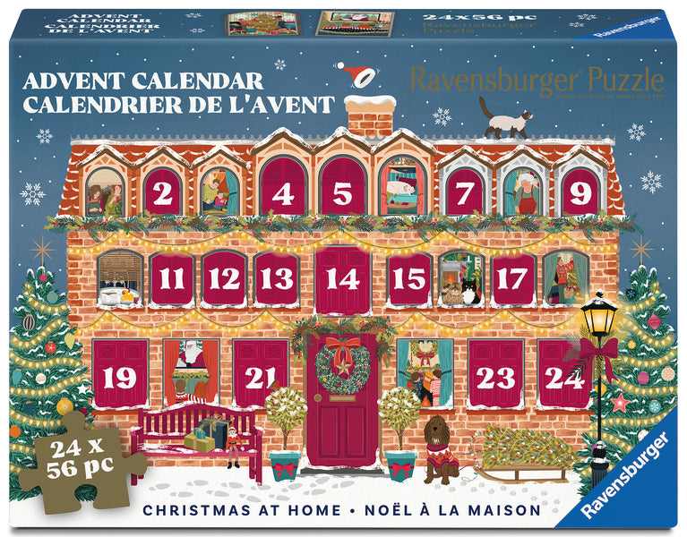 Puzzle Advent Calendar 2026 (At Home) CASSE-TÊTE - Casse-tête Noël