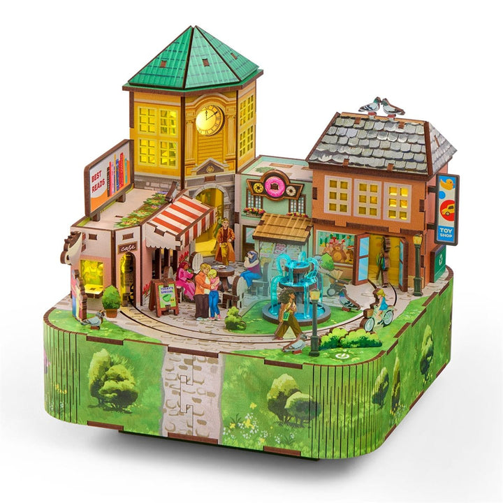 Puzzle - Arkitec- A Day In Town (ML) CASSE-TÊTE - Casse-tête 3D