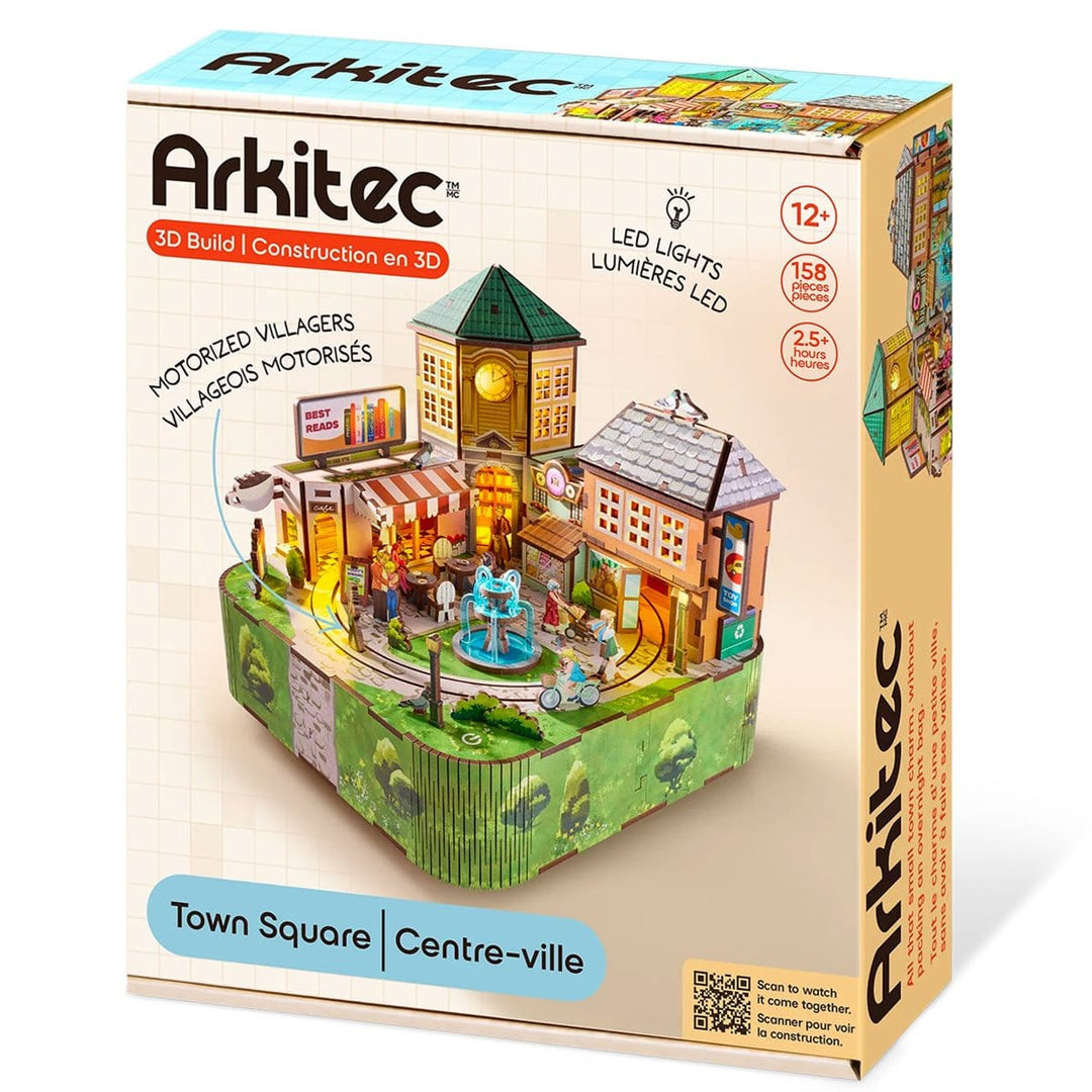 Puzzle - Arkitec- A Day In Town (ML) CASSE-TÊTE - Casse-tête 3D