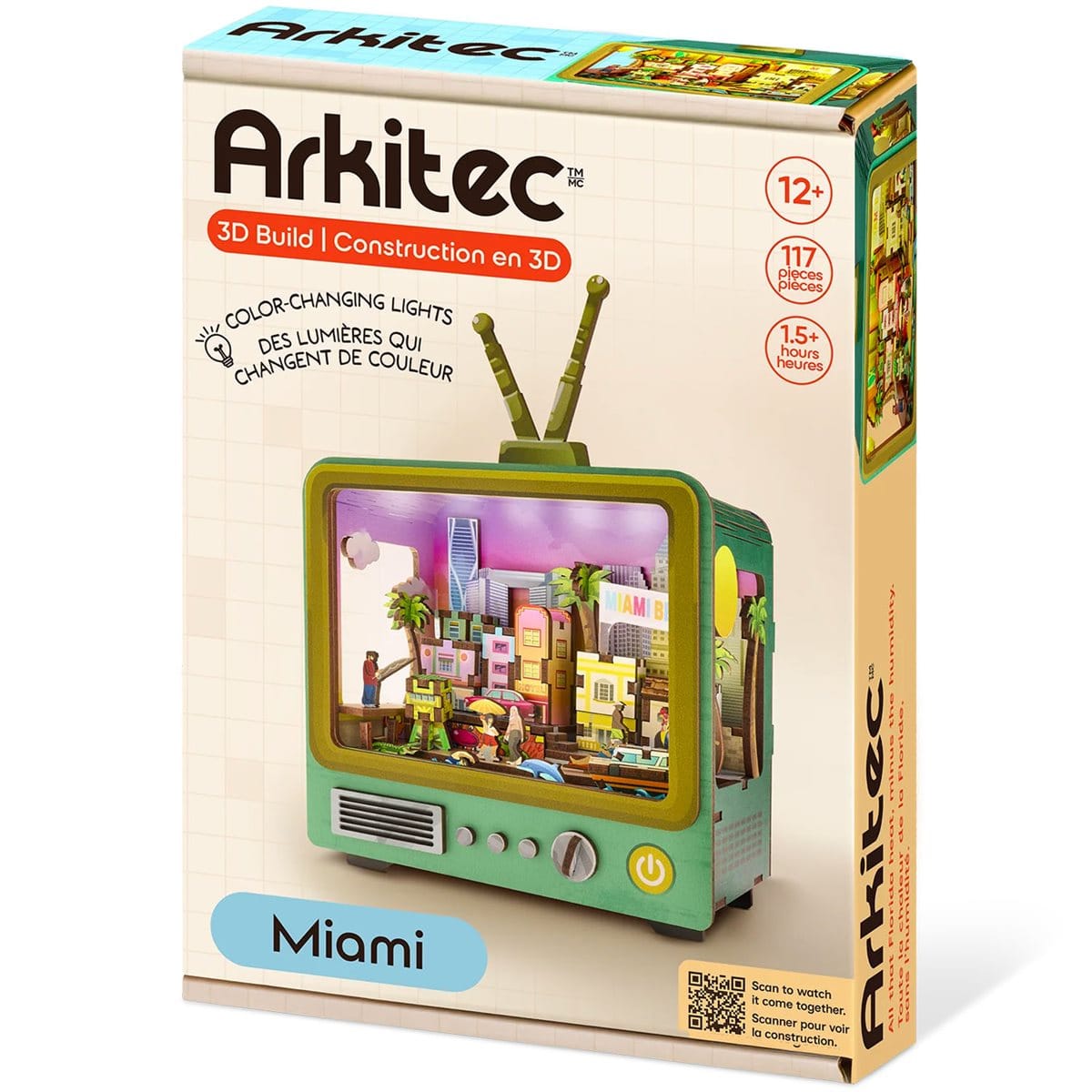 Puzzle - Arkitec- Cityscape - Miami (ML) CASSE-TÊTE - Casse-tête 3D