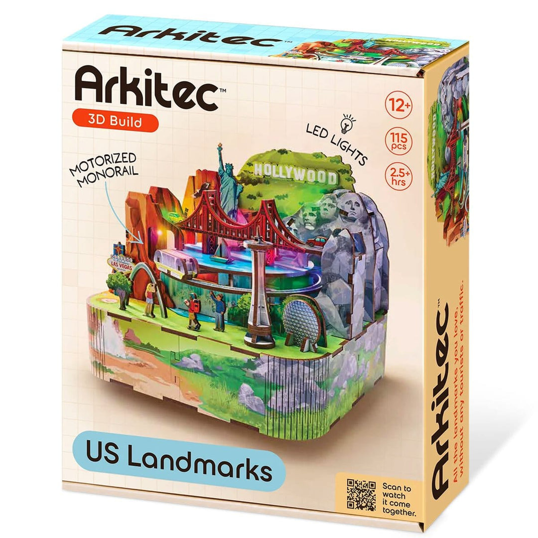 Puzzle - Arkitec- National Landmarks (ML) CASSE-TÊTE - Casse-tête 3D