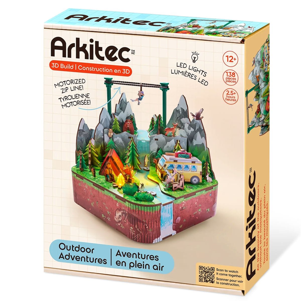 Puzzle - Arkitec- Outdoor Adventure (ML) CASSE-TÊTE - Casse-tête 3D