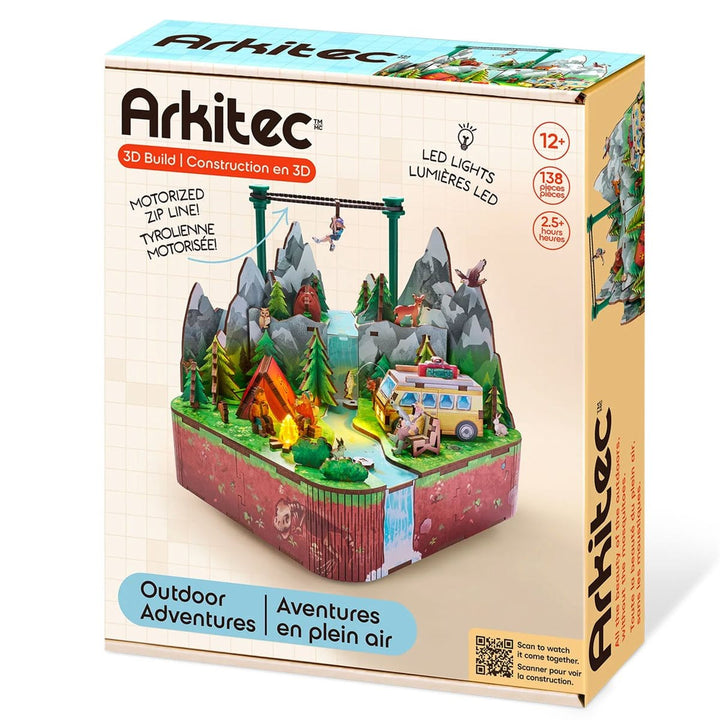 Puzzle - Arkitec- Outdoor Adventure (ML) CASSE-TÊTE - Casse-tête 3D