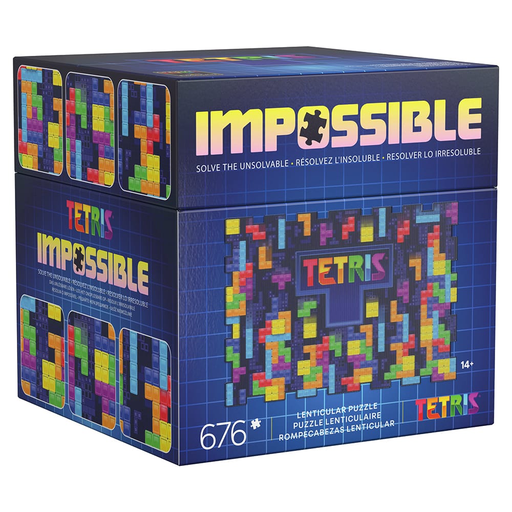 Puzzle Impossible Tetris (676 pcs) CASSE-TÊTE - 600 - 900 morceaux