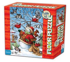 Puzzle plancher 48: Frosty Feeds His Friends CASSE-TÊTE - 25-49 morceaux